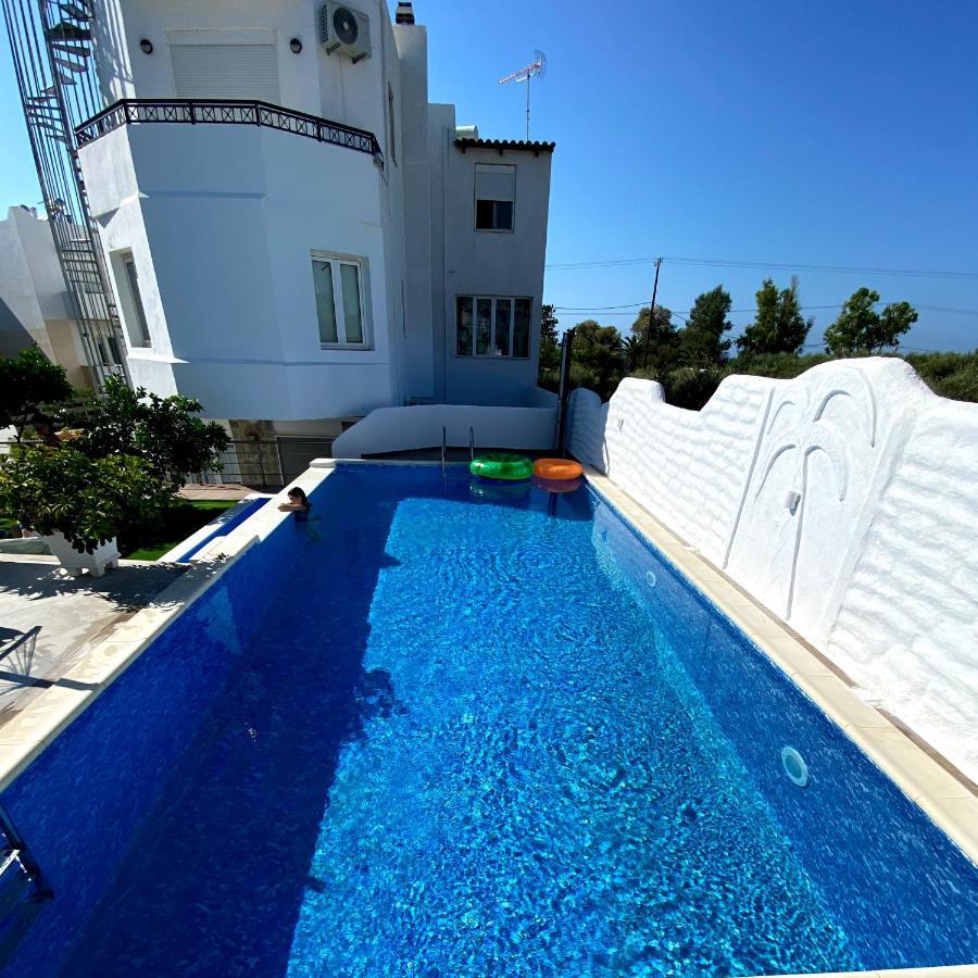 Maria'S Apartments Pigi  ภายนอก รูปภาพ