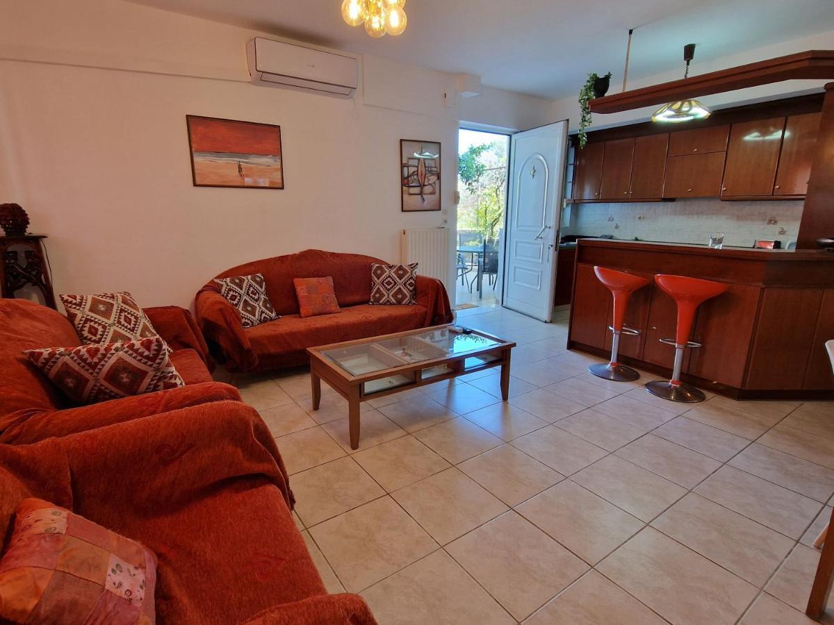 Maria'S Apartments Pigi  ภายนอก รูปภาพ